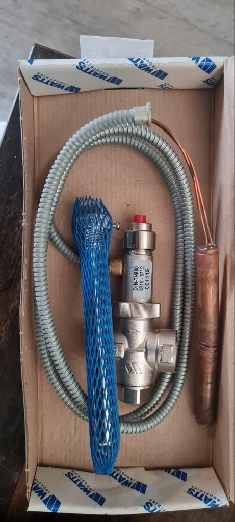 Veiligheidsventiel voor zonneboiler - Nieuw in doos, Ophalen of Verzenden, Nieuw, Onderdeel, Onbekend