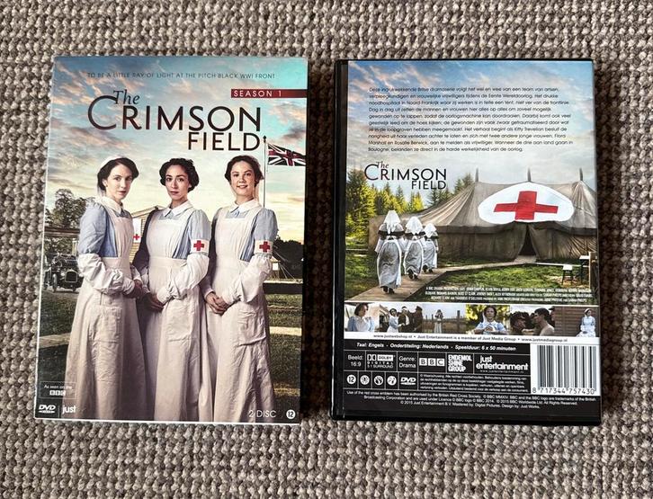 The Crimson Field - Seizoen 1 (DVD), NLO, Cd's en Dvd's, Dvd's | Tv en Series, Zo goed als nieuw, Vanaf 12 jaar, Ophalen of Verzenden