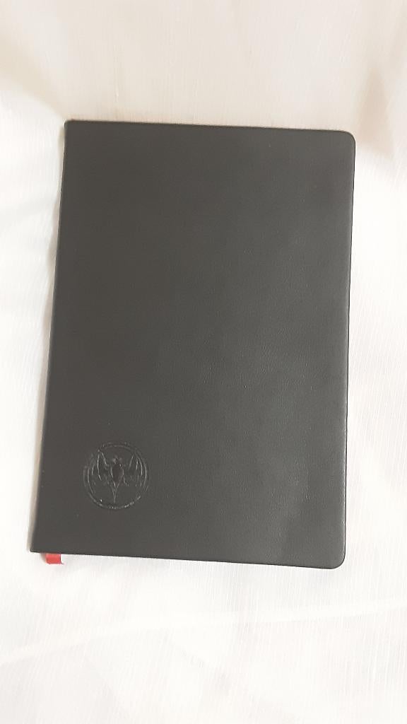 BACARDI NOTITIEBOEK, zwart, Ophalen of Verzenden, Nieuw, Gebruiksvoorwerp