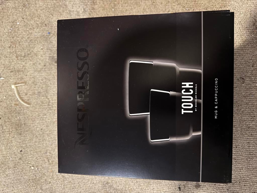 Nespresso Touch Mok & Cappuccino set, Keramiek, Nieuw, Ophalen of Verzenden, Effen