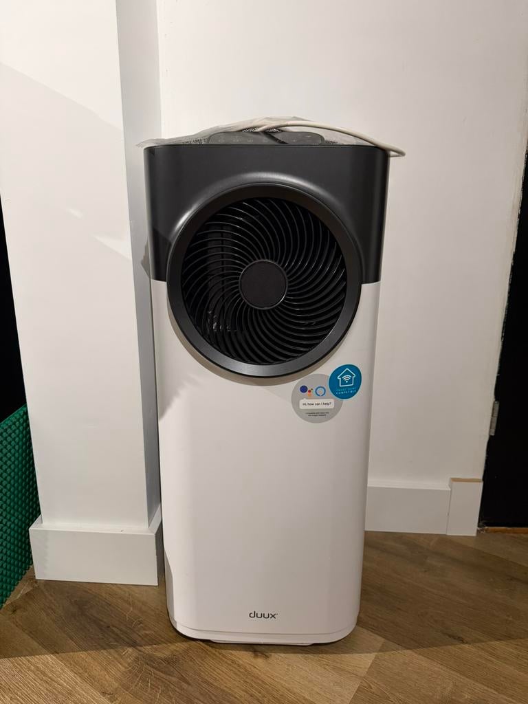 Duux mobiele airco, Ophalen, Minder dan 60 m³, 3 snelheden of meer, Zo goed als nieuw