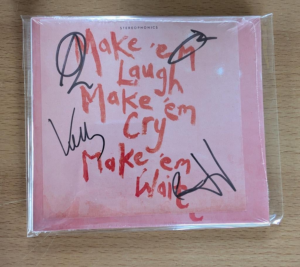 Stereophonics CD gesigneerd | signed, Ophalen, Cd of Plaat, Gesigneerd