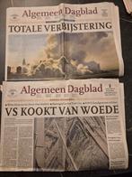 Kranten 9/11 Aanslagen New York - September 2001, Boeken, Ophalen of Verzenden, Gelezen, Krant