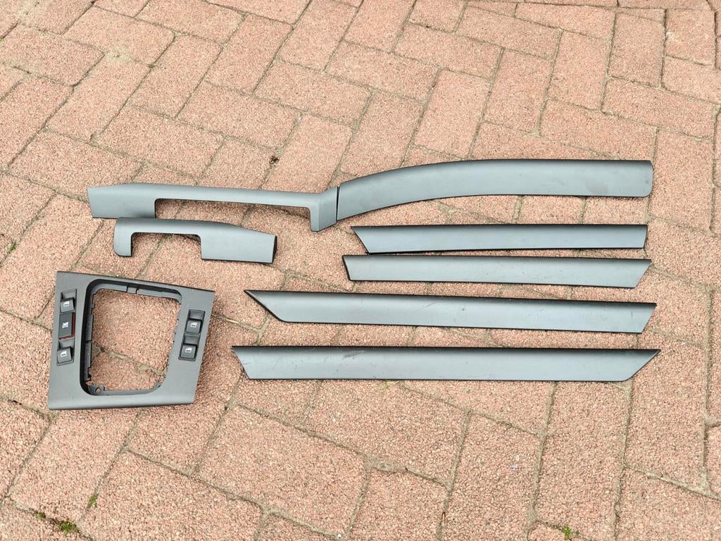 Interieur lijsten E46 sedan touring bmw antraciet, Ophalen, Gebruikt, BMW