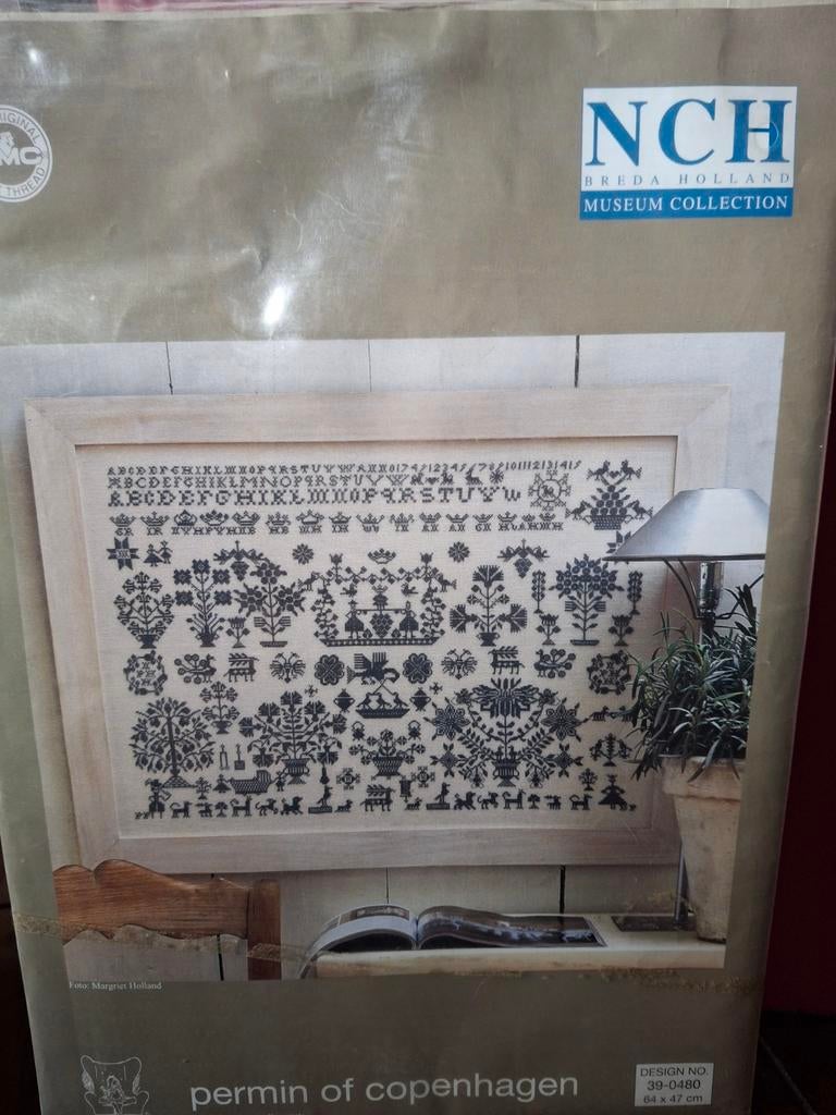 Merklap, Hobby en Vrije tijd, Borduren en Borduurmachines, Ophalen of Verzenden, Nieuw, Borduurpakket