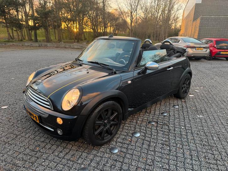 Mini 1.6 16V ONE Cabrio/Parkeersensoren/Airco, Auto's, Mini, Particulier, Airconditioning, Boordcomputer, Centrale vergrendeling