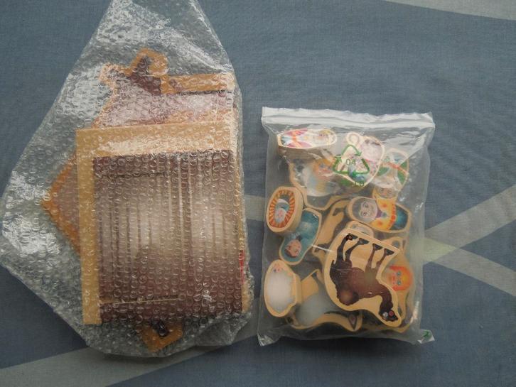 Houten kerststal voor kinderen, Diversen, Kerst, Gebruikt, Ophalen of Verzenden