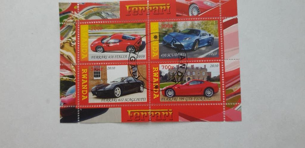 5289 rwanda ferrari  ...458 Italia - 612 scaglietti, Verzenden, Overige landen