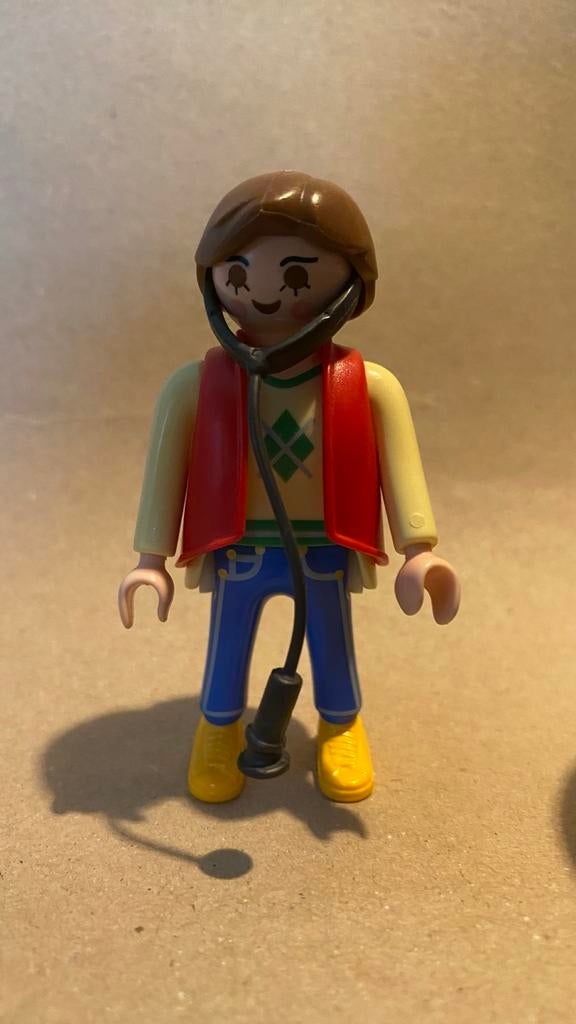 Playmobil Paardendokter Vrouw Poppetje met Stethoscoop, Ophalen of Verzenden, Zo goed als nieuw, Overige typen