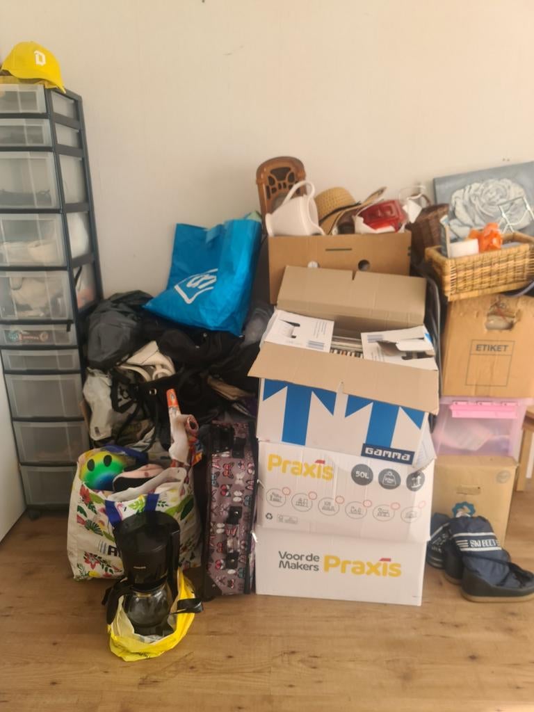 Rommelmarkt??, Ophalen