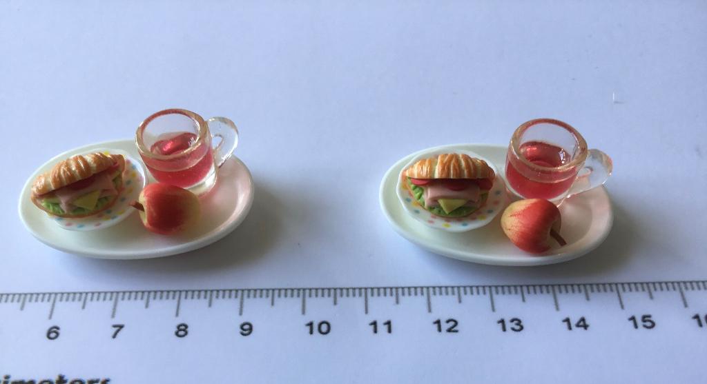 Poppenhuis miniaturen lunch 147, Ophalen of Verzenden, Nieuw, Poppenhuis