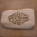 Welkom bord klein, Ophalen