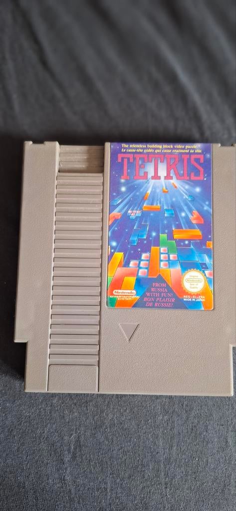 Tetris voor de NES - Klassieke Puzzelgame, Spelcomputers en Games, Games | Nintendo NES, Ophalen of Verzenden