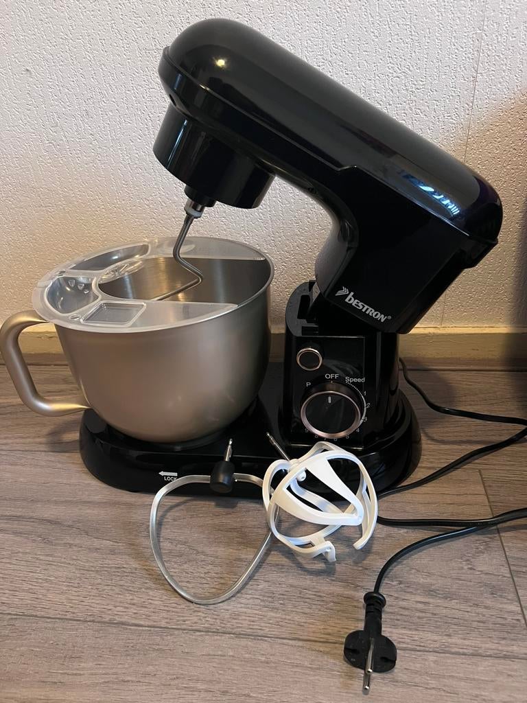 Bestron keukenmachine, deegmachine NIEUW, Witgoed en Apparatuur, Keukenmixers, 4 liter of meer, Ophalen, Nieuw, 3 snelheden of meer