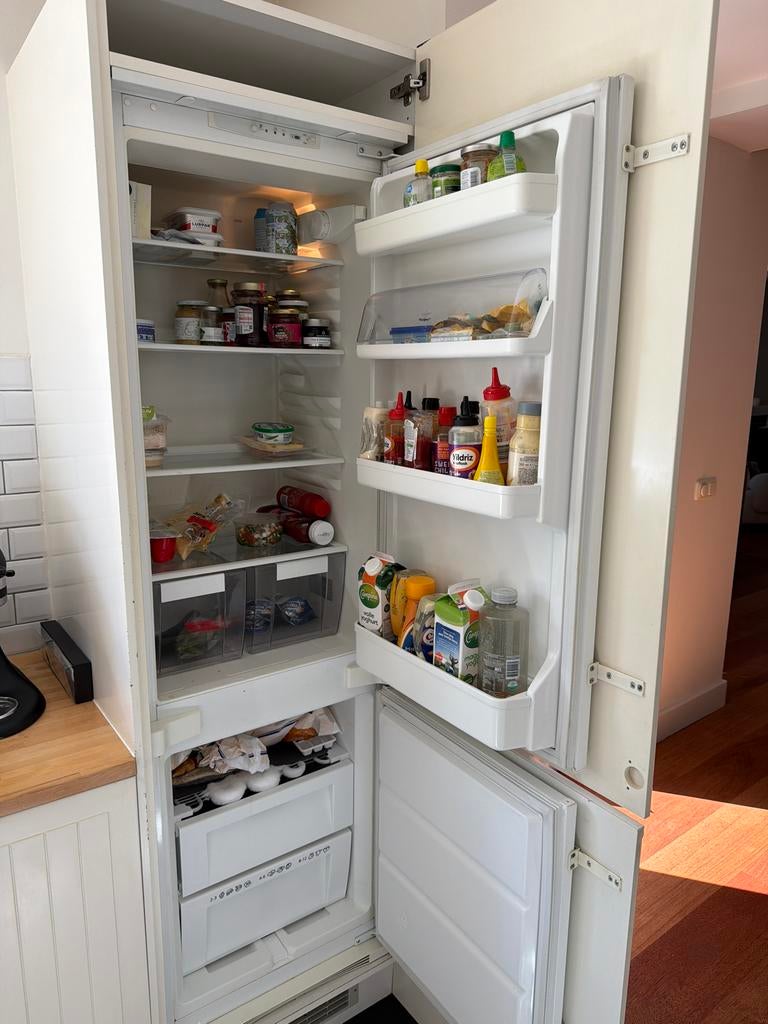 Whirlpool for IKEA CB 18 M/2c Koelvriescombinatie, Ophalen, Gebruikt, 200 liter of meer, 60 cm of meer