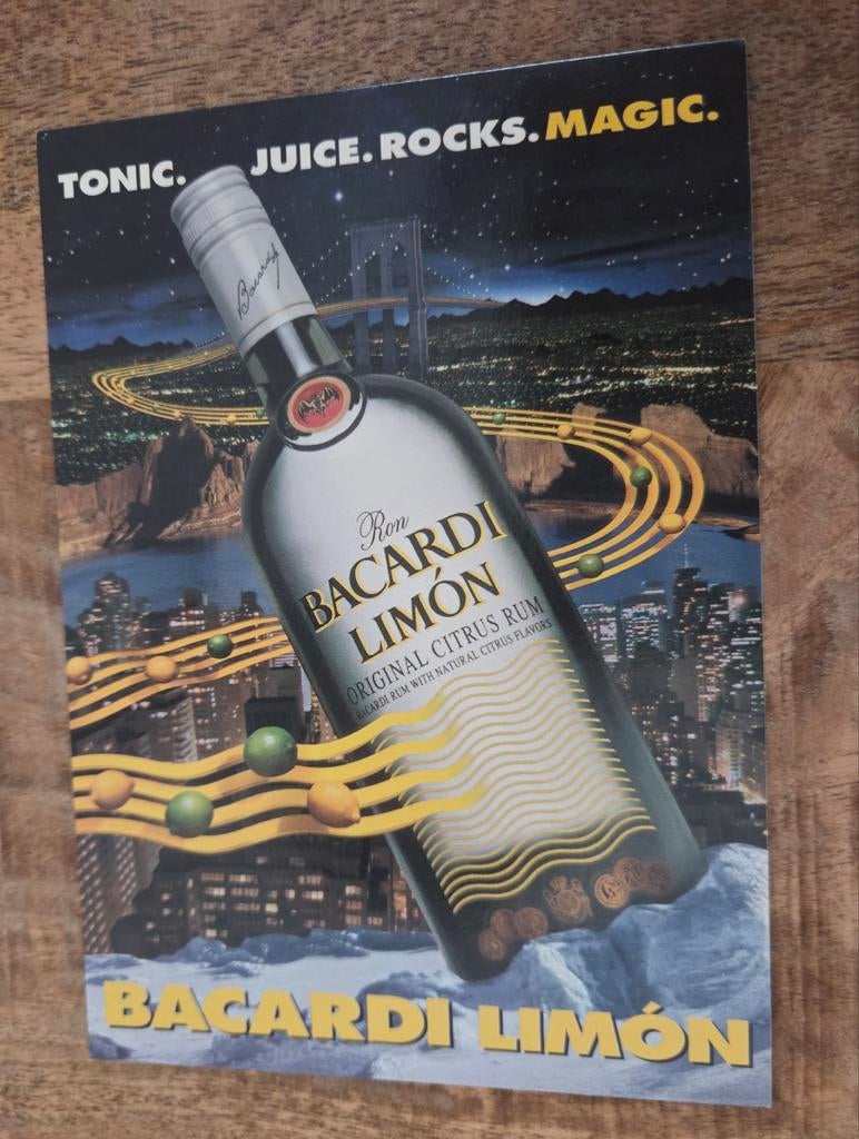 Bacardi Limón, Verzamelen, Verzenden, 1980 tot heden, Ongelopen, Overige thema's