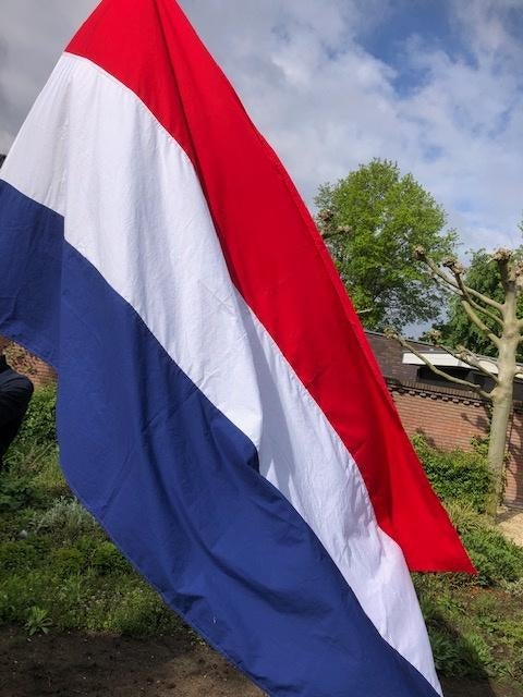 Nederlandse vlag GROOT! 100% katoen. 230x 135 cm.NIEUW!, Diversen, Vlaggen en Wimpels, Ophalen of Verzenden, Nieuw