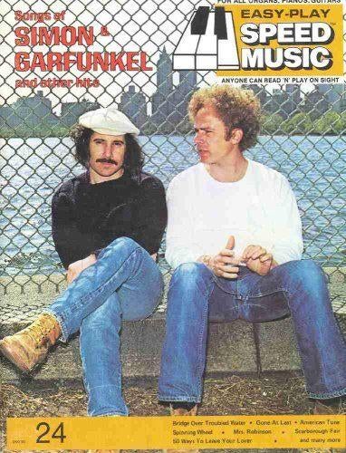 Piano, guitar, organ: Songs of Simon &Garfunkel-easy play, Keyboard, Gebruikt, Ophalen of Verzenden, Artiest of Componist