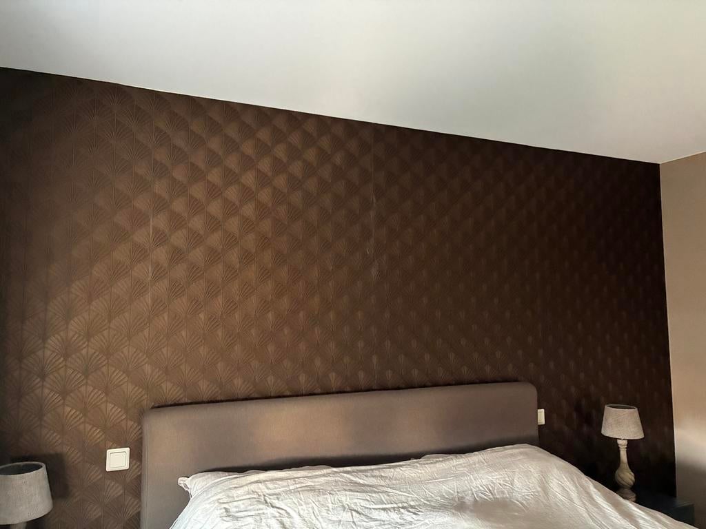 Nieuwe rol Casamance vinyl behang, bruin met patroon, Ophalen of Verzenden, Minder dan 10 m², Bruin