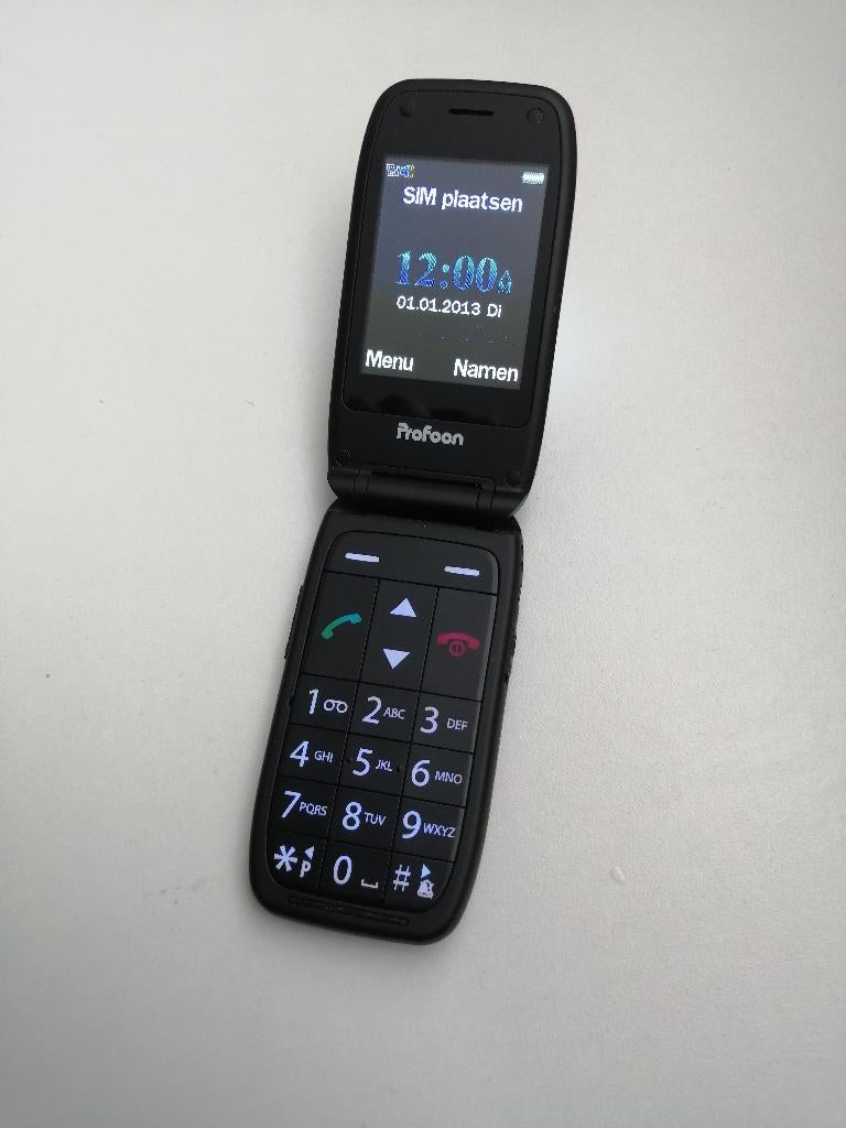 MOET NU WEG!! PROFOON PM790 SENIOREN FLIPTELEFOON GSM MOBILE, Verzenden, Gebruikt