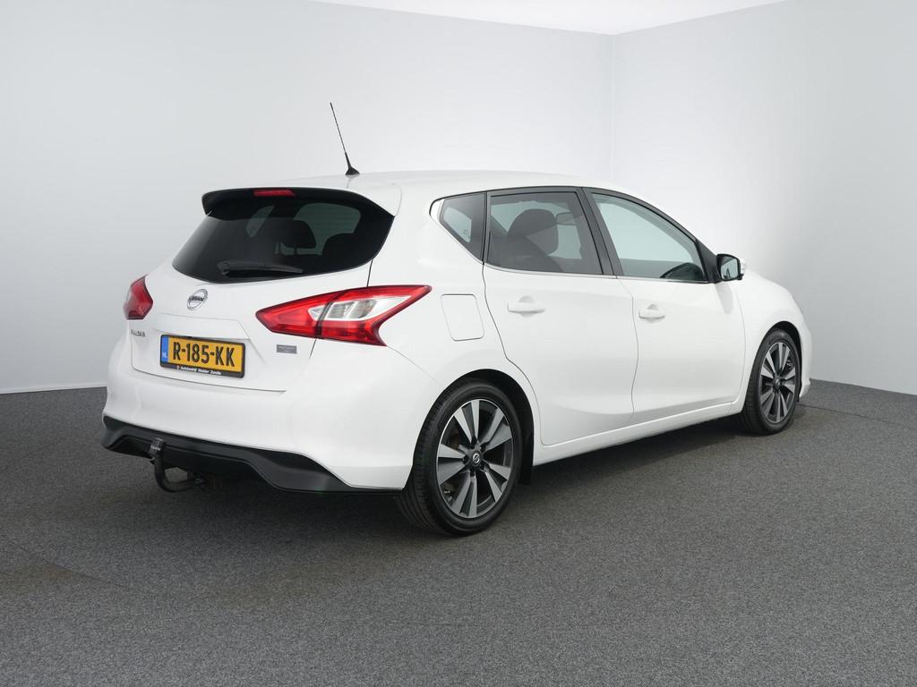 Nissan Pulsar 1.2 DIG-T N-Connecta | Trekhaak | 360 camera |, Gebruikt, Euro 6, 4 cilinders, Wit