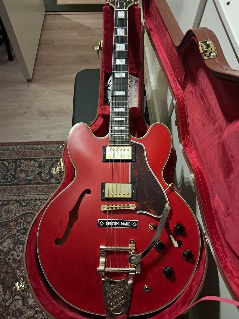 Epiphone es 355 1959 Inspired by Gibson custom, Muziek en Instrumenten, Ophalen, Zo goed als nieuw, Hollow body, Epiphone