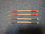 4 stuks Van den Hul M.C CS 122 Jumpers, Ophalen of Verzenden, Zo goed als nieuw, Minder dan 2 meter, Luidsprekerkabel