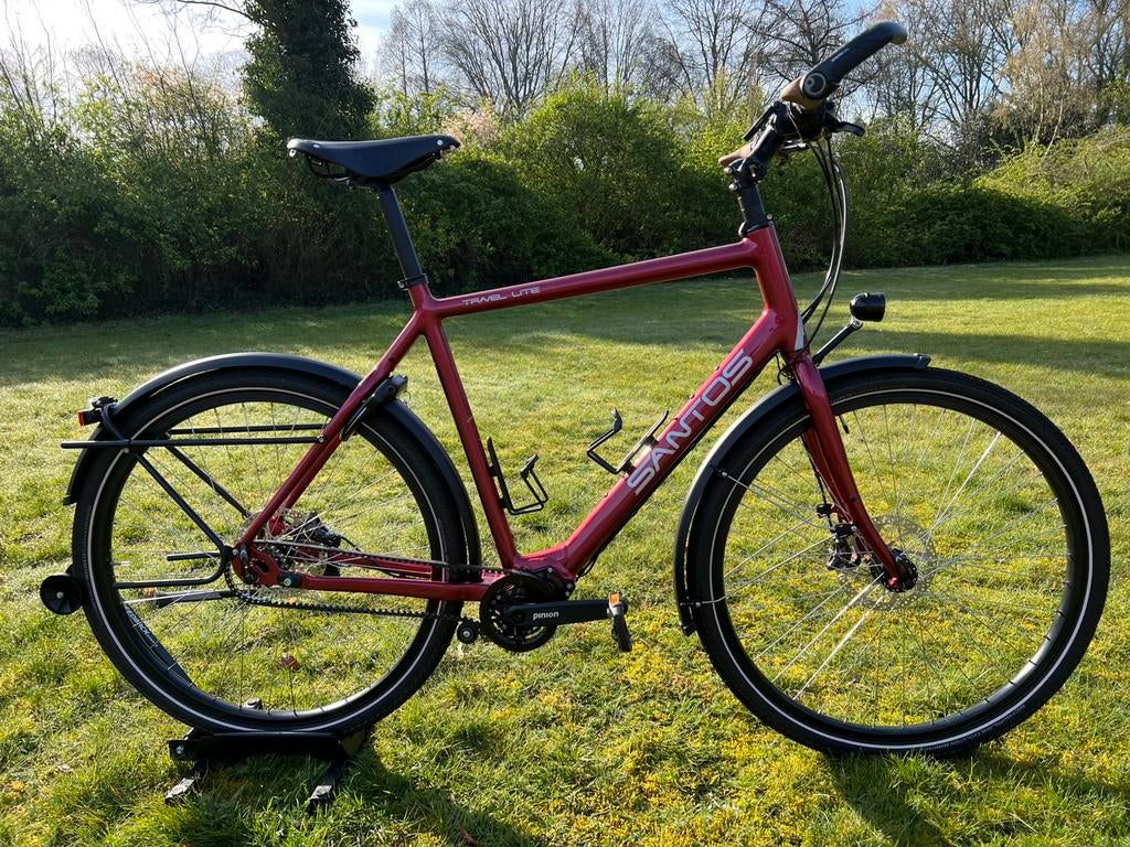 Santos Travel Lite 61cm Pinion P1.18 Son Riem Shimano XT dis, Fietsen en Brommers, Overige merken, 28 inch, ., Ophalen of Verzenden