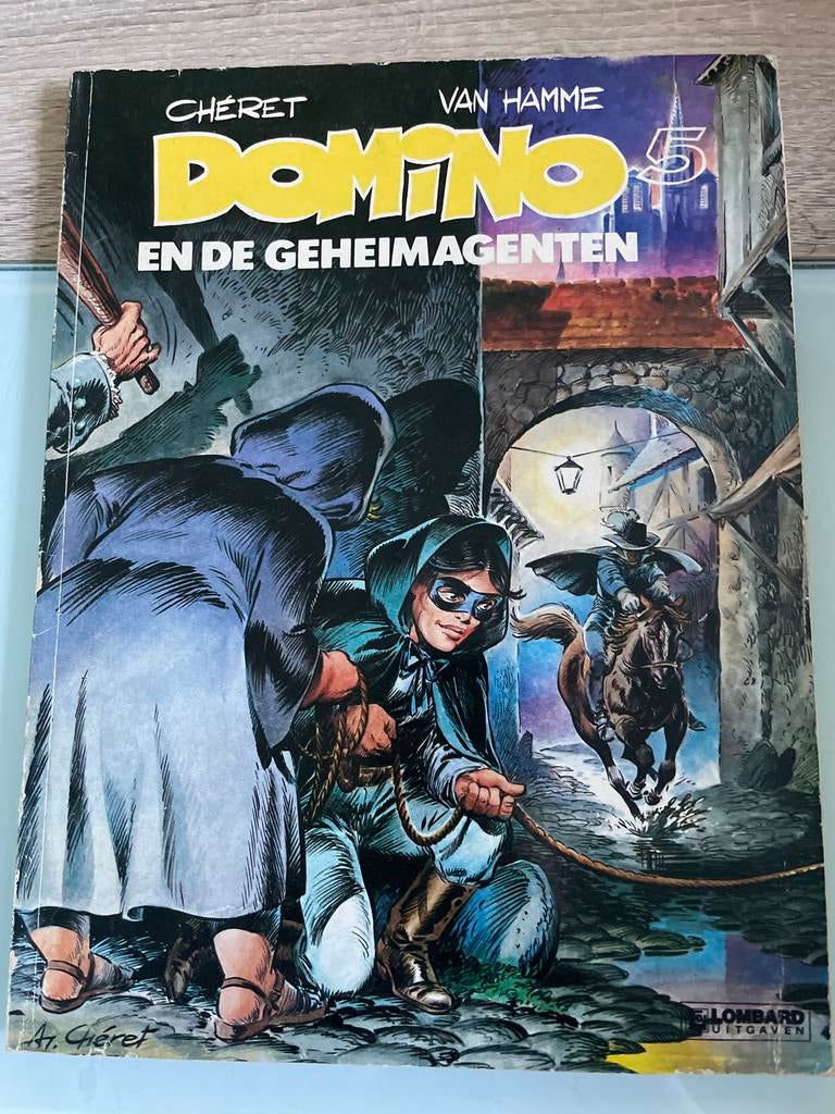 Domino en de Geheime Agenten - Chéret & Van Hamme, Boeken, Stripboeken, Eén stripboek, Ophalen, Gelezen