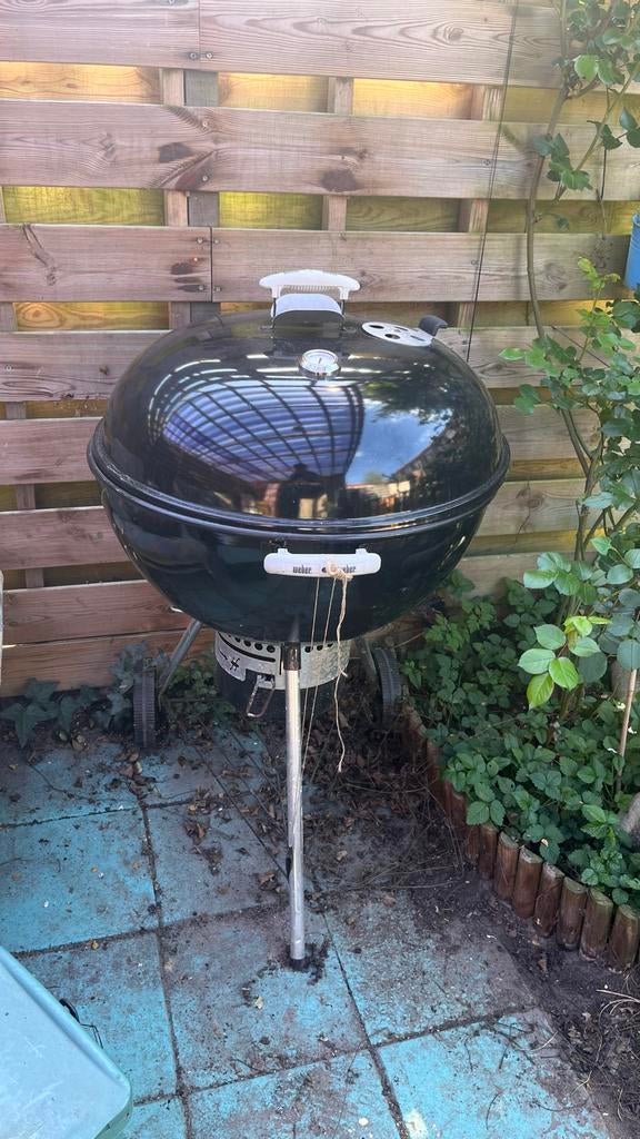 Weber houtskoolbarbecue, Tuin en Terras, Ophalen, Gebruikt, Met accessoires