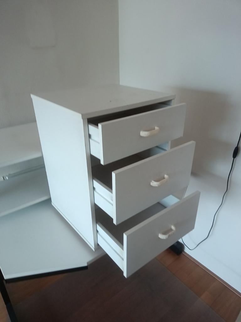 Ladenkast 3 lades., Huis en Inrichting, Kasten | Ladekasten, Ophalen, Overige materialen, Minder dan 50 cm, Gebruikt