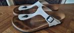 Witte Birkenstock slippers maat 40, Kleding | Dames, Schoenen, Ophalen of Verzenden, Zo goed als nieuw, Wit, Slippers