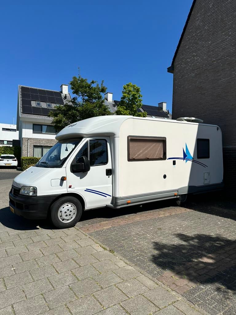 ELNAGH SLIM 4persoons camper, Caravans en Kamperen, Overige merken, Buitenlamp, Ringverwarming, Fiat