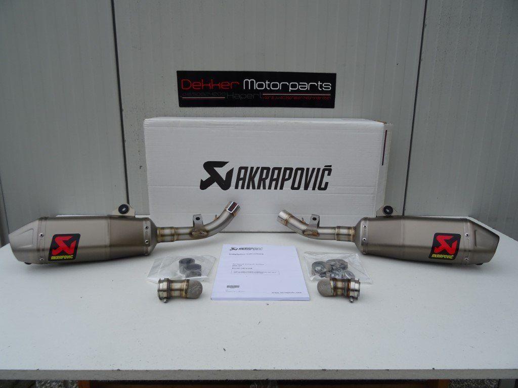 Akrapovic Slip-on Titatium Dempers Honda CRF450R / RX 2017, Motoren, Onderdelen | Honda, Nieuw, Ophalen of Verzenden