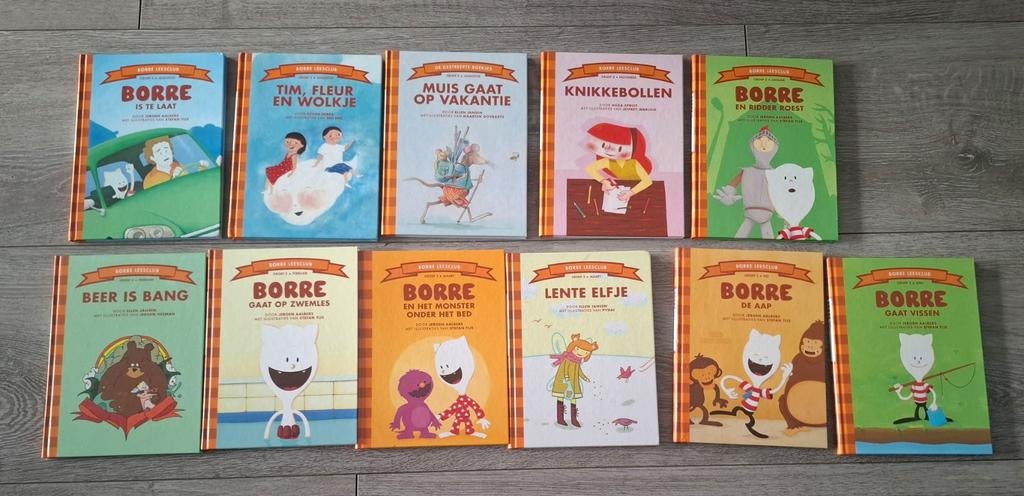 Borre boekjes 11x groep 2, Boeken, Kinderboeken | Kleuters, 5 of 6 jaar, Fictie algemeen, Jongen of Meisje, Ophalen of Verzenden