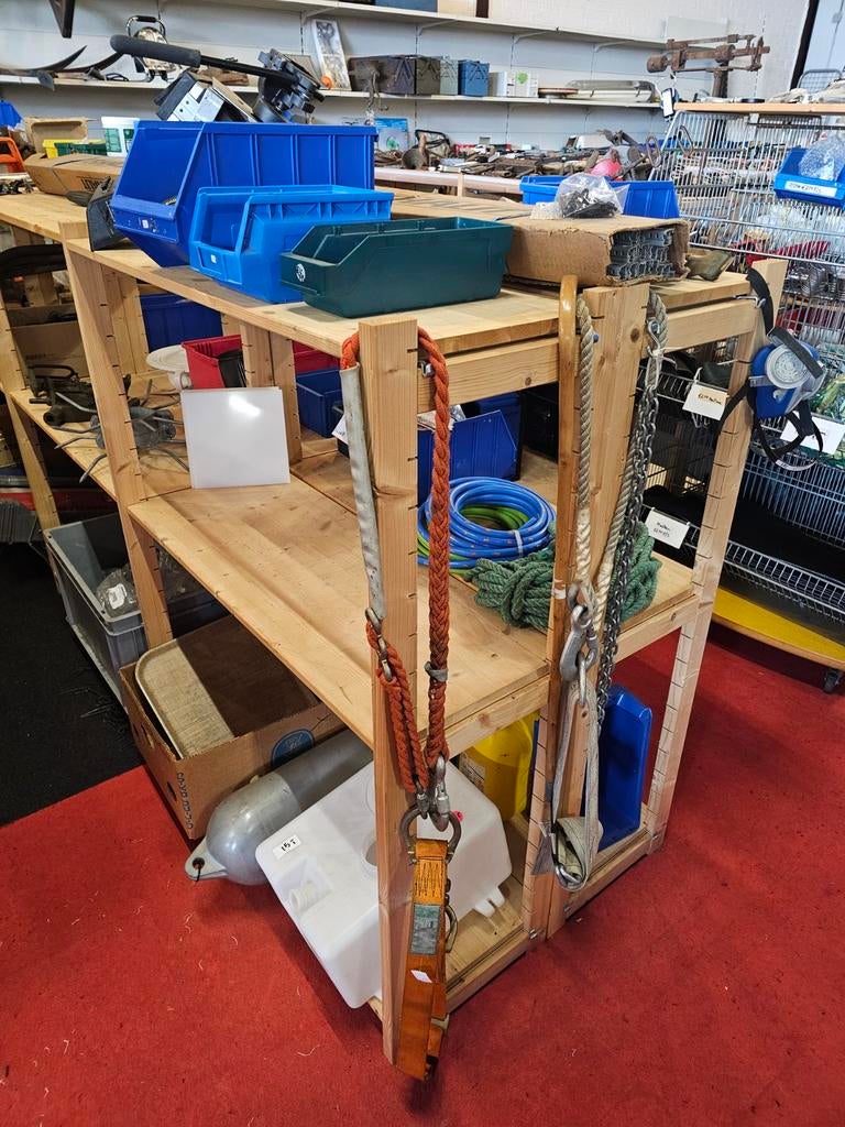 Stellingen stelling krat pallet randen palletbox defensie, Ophalen, Gebruikt