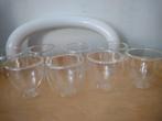 8 dubbelwandige espressokopjes bodum, Ophalen of Verzenden, Glas, Overige stijlen, Glas of Glazen