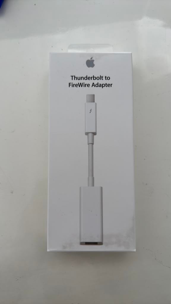 Genuine Apple Thunderbolt naar FireWire adapter., Ophalen of Verzenden, Nieuw