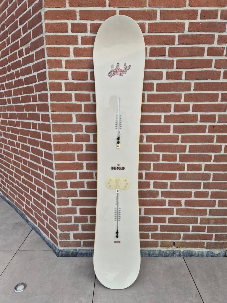 Burton Barracuda 157 snowboard, Sport en Fitness, Snowboarden, Ophalen, Gebruikt, Board