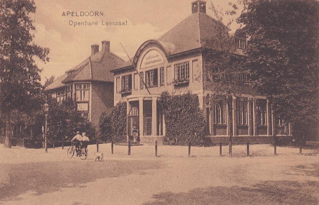 Apeldoorn Openbare Leeszaal, Ophalen of Verzenden, 1920 tot 1940, Ongelopen, Gelderland