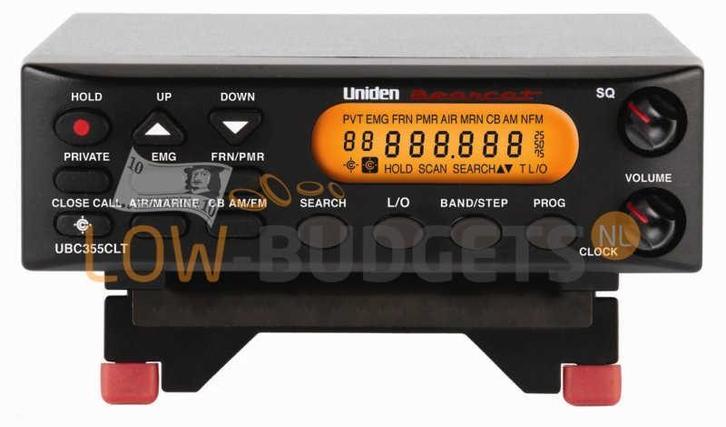 Uniden Bearcat UBC 355 CLT Scanner met 300 Kanalen, Auto diversen, Overige Auto diversen, Verzenden