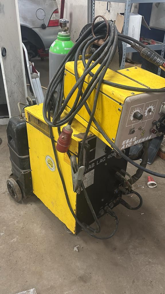 Esab LAG 400 Lasapparaat met waterkoeling, Doe-het-zelf en Verbouw, Gereedschap | Lasapparaten, Gebruikt, Co2, 250 ampère of meer