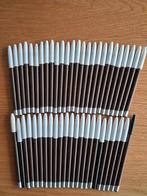 52 STUKS WENKBRAUWPOTLODEN BRUIN NIEUW!, Ogen, Bruin, Nieuw, Ophalen of Verzenden