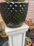 3 stenen bloempotten, Steen, Rond, Ophalen of Verzenden, Zo goed als nieuw