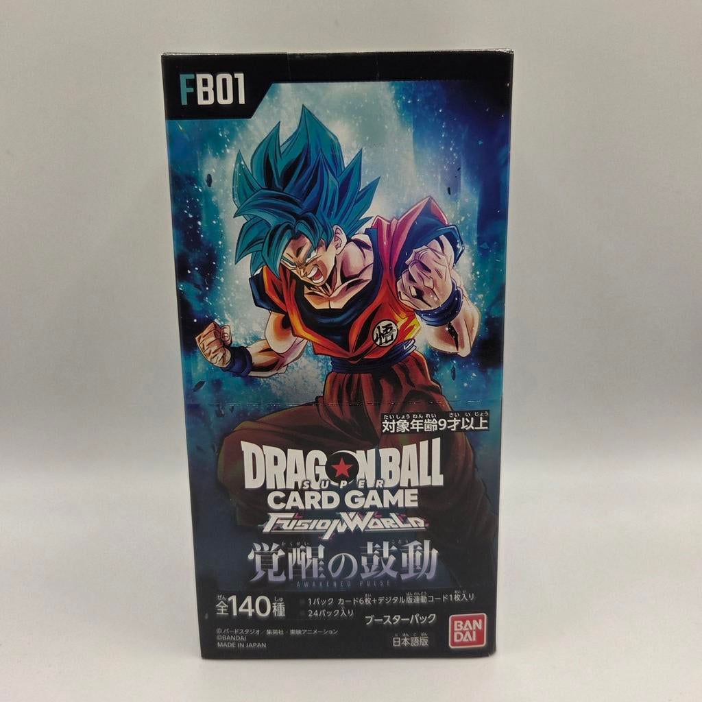 Dragon ball super TCG: FB01 Awakened pulse (J) booster box, Ophalen of Verzenden, Nieuw, Boosterbox, Foil
