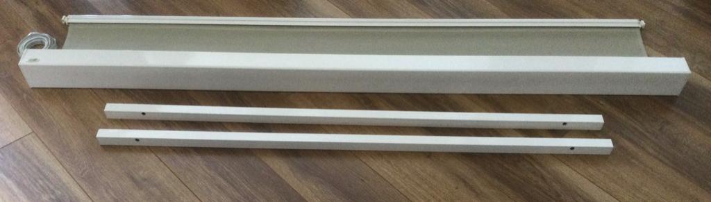 Screenline zonwering handmatig., Gebruikt, Ophalen of Verzenden, Minder dan 250 cm, Minder dan 150 cm