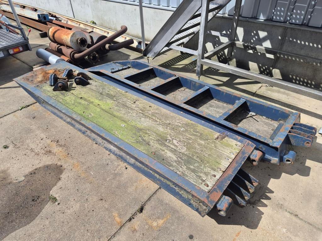 Oprijplaten, 270x68cm, Ophalen