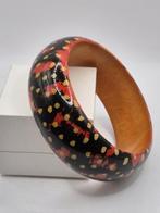 Vintage  houten armbanden, Overige materialen, ., Ophalen of Verzenden, Zo goed als nieuw