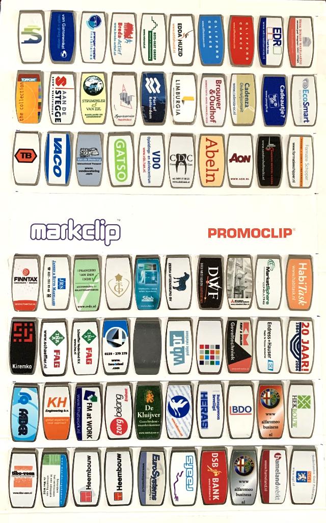 Ron--Markclips Promoclips Paperclips Dutzclips 2000 stuks, Verzamelen, Overige Verzamelen, Verzenden, Zo goed als nieuw