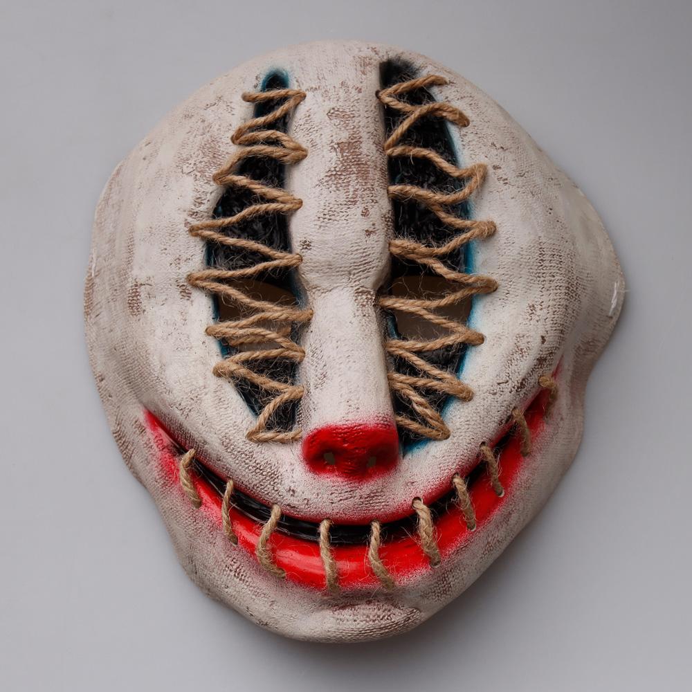 Killer Clown Masker Halloween Carnaval Horror Eng, Verzenden, Nieuw, Feestartikel, Halloween of Griezel